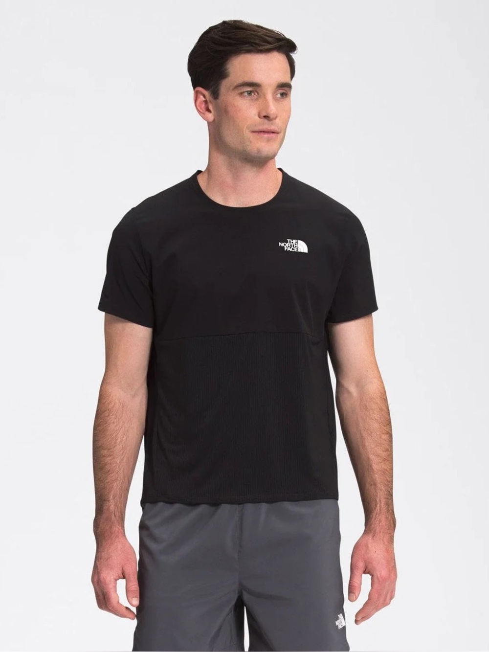 NWT The North Face Men's Black True Run Short Sleeve Shirt